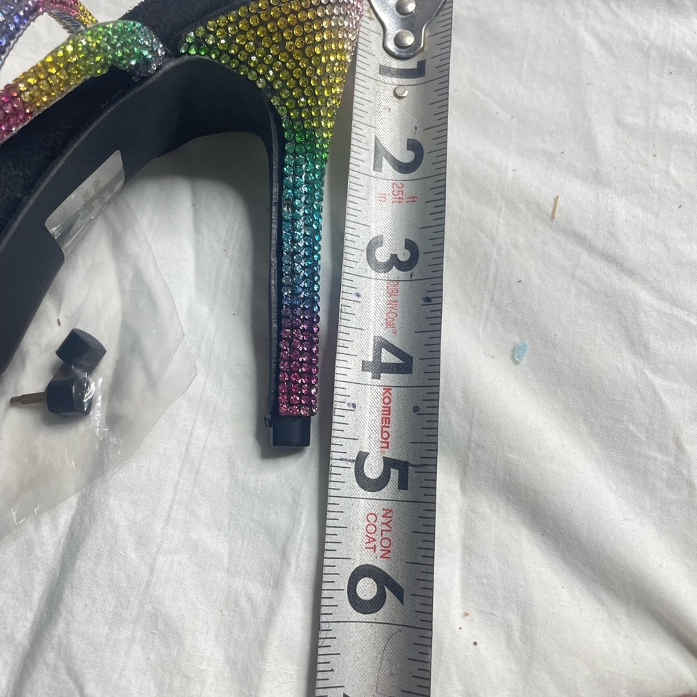 Cape Robbin Multicolor Rhinestone Heels - Picture 6 of 8